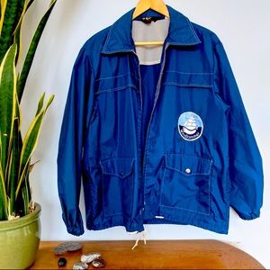 ⛵️Vintage 70’s the NOW windjammer windbreaker